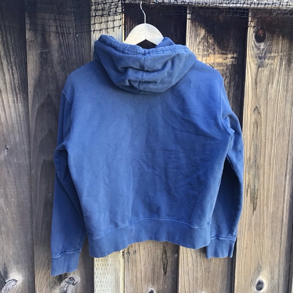 American Giant Classic Full Zip Hoodie Men's Small Blue Made in USA Heavyweight - Picture 6 of 7